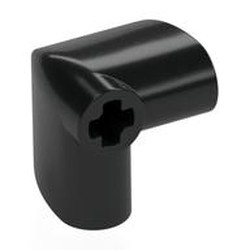 LEGO part 7973 Technic Panel Fairing 2 x 2 x 2 Angled 90° in Black