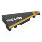 Wedge Sloped 2 x 5 Right with Gold Stripe, White 'Shark NINJA' print