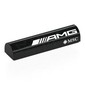 Brick Curved 1 x 4 x 2/3 Double, No Studs with White 'AMG MSC', Right print