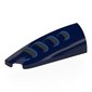 Slope Curved 1 x 4 with Stud Notch Left with Black Vents print