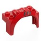Wheel Arch, Mudguard 4 x 2 x 2 1/2 with 3 Air Vents, Left print