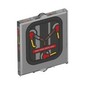 Glass for Window 1 x 2 x 2 Flat with Flux Capacitor print