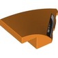 Slope Curved 3 x 2 with Stud Notch Right with Headlight print