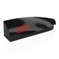 Slope Curved 1 x 4 with Stud Notch Right with Red Audi Logo print