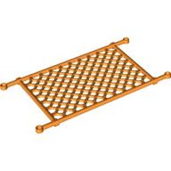 LEGO part 30923 Equipment Net 8 x 14 Lattice in Bright Orange/ Orange