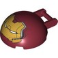 Windscreen 4 x 4 x 1 2/3 Canopy Half Sphere with Handle and Hulk Buster Face Print