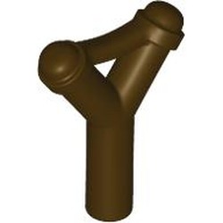 LEGO part 19900 WEAPON, NO. 8 in Dark Brown