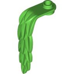 LEGO part 7741 Plant, Leaf Weeping Willow in Bright Green