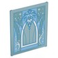 Glass for Frame 1 x 6 x 6 with Blue/Sand Blue Crystal Decorations print