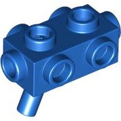 LEGO part 15071 Weapon Gun / Blaster 1 x 2 x 2/3 with Studs on Sides and Handle in Bright Blue/ Blue
