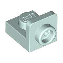 LEGO part 36840 Bracket 1 x 1 - 1 x 1 Inverted in Aqua/ Light Aqua