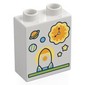 Duplo Brick 1 x 2 x 2 with Bottom Tube, Rocket Ship, Sun, Planets Print