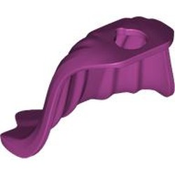 LEGO part 5647 Minifig Neckwear Cape in Bright Reddish Violet/ Magenta