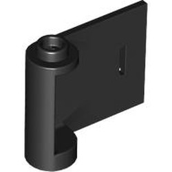 LEGO part 92263 Door 1 x 3 x 2 Right - Open Between Top and Bottom Hinge in Black