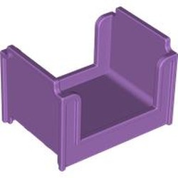 LEGO part 4886 Duplo Bed, Bunk in Medium Lavender