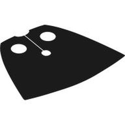 LEGO part 116015 CAPE, NO. 68 in Black