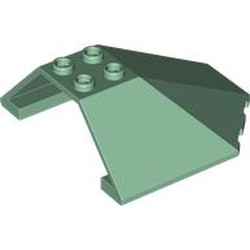 LEGO part 87606 Windscreen 6 x 6 x 2 Canopy in Sand Green