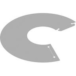 LEGO part 116116 Sheet, Dog Cone in Transparent/ Trans-Clear