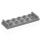 Plate 2 x 6 with 2 x 5 Studs and Door Stops on Top