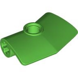 LEGO part 2457 Technic Panel Fairing 2 x 3 x 1 #3 Angled 157.5° in Bright Green