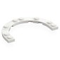 Plate Round Half 5 x 8 with 4 x 6 Round Cutout