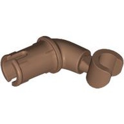 LEGO part 67906c06 Arm, with Pin, Medium Brown Hand in Medium Brown
