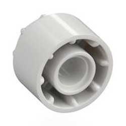 LEGO part 35186 Technic Driving Ring Extension, 8 Ridges in White