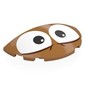 Brick Round 3 x 6 Half Circle with White Eyes, Black Pupils print