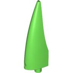 LEGO part 11089 Animal Body Part, Barb / Claw / Tooth / Talon / Horn, Large in Bright Green