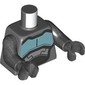 Torso, Metal Blue/Silver Armor Panels print, Pearl Titanium Arms and Hands