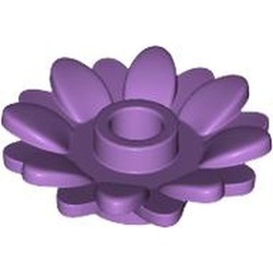 LEGO part 6901 Plant, Sunflower 2 x 2 with 16 Petals in Medium Lavender