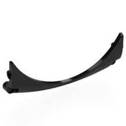 LEGO part 80284 Technic Panel Car Mudguard Arched 13 x 2 x 5, Arched Top, Pointed Bottom in Black