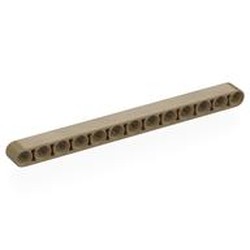 LEGO part 41239 Technic Beam 1 x 13 Thick in Sand Yellow/ Dark Tan