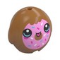 Pillow Plush Toy with Bright Pink Donut, Sprinkles print