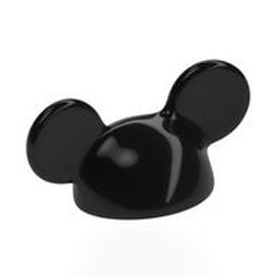 LEGO part 8099 Hat, Mickey Mouse Ears in Black
