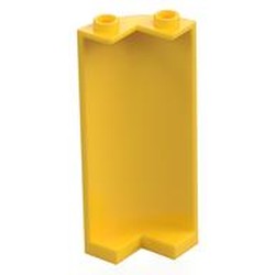 LEGO part 30987 Cylinder Quarter 2 x 2 x 5 (Wall) in Bright Yellow/ Yellow