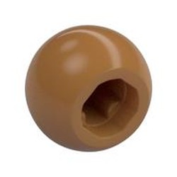 LEGO part 32474 Technic Ball Joint in Medium Nougat