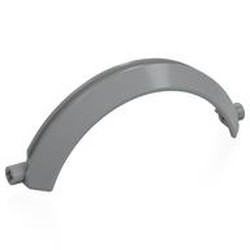 LEGO part 71689 Technic Panel Car Mudguard 13 x 2 x 5 in Medium Stone Grey/ Light Bluish Gray