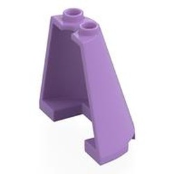 LEGO part 38317 Cone Half 2 x 4 x 3 in Medium Lavender