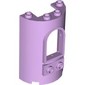 Cylinder Half 2 x 4 x 5 with 1 x 2 Cutout and Arched Window