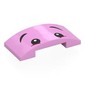 Slope Curved 4 x 2 Double with Black Eyes, Eyebrows print