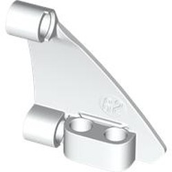 LEGO part 80274 Technic Panel Triangle 5 x 4 Right in White