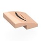 Slope Curved 2 x 2 x 2/3 with Black/Nougat Curved Line (Mouth) print