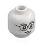 Minifig Head with print