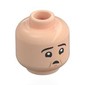 Minifig Head with print