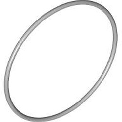LEGO part 7336 Technic Rubber Belt Extra Large [Round Cross Section] in Medium Stone Grey/ Light Bluish Gray