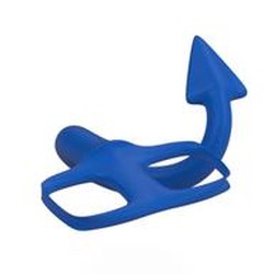 LEGO part 26077 Minifig Hipwear Tail Imp / Devil Costume in Bright Blue/ Blue
