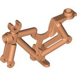 LEGO part 6348 Bicycle Frame, No Handlebars in Nougat