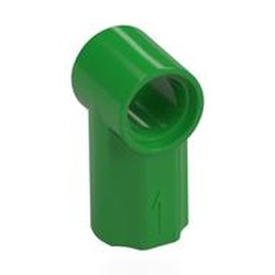LEGO part 32013 Technic Axle and Pin Connector Angled #1 in Bright Green