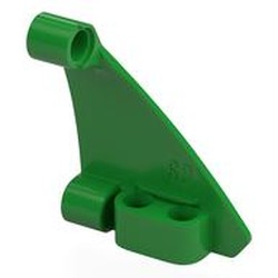 LEGO part 80274 Technic Panel Triangle 5 x 4 Right in Bright Green